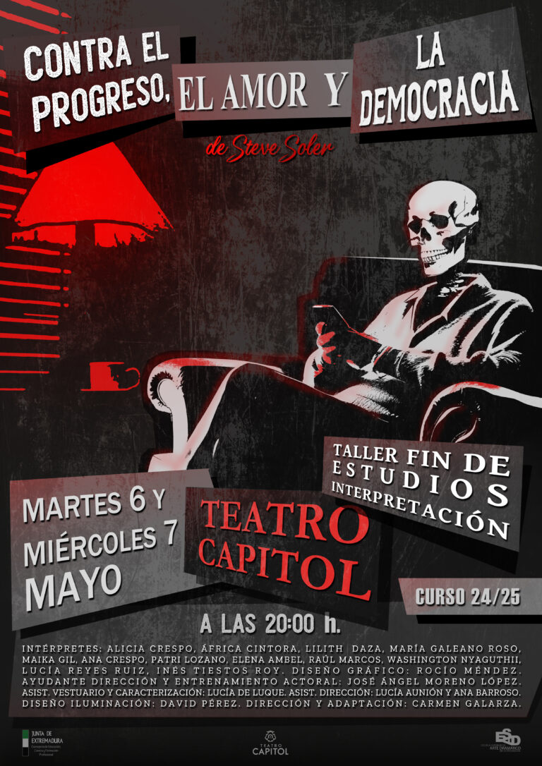 Cartel Contra el progreso, el amor y la democracia